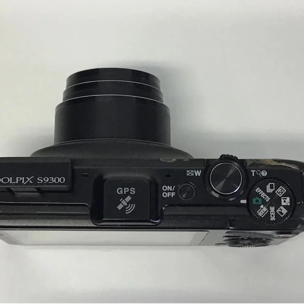 Nikon COOLPIX Silver and Black Digital Camera